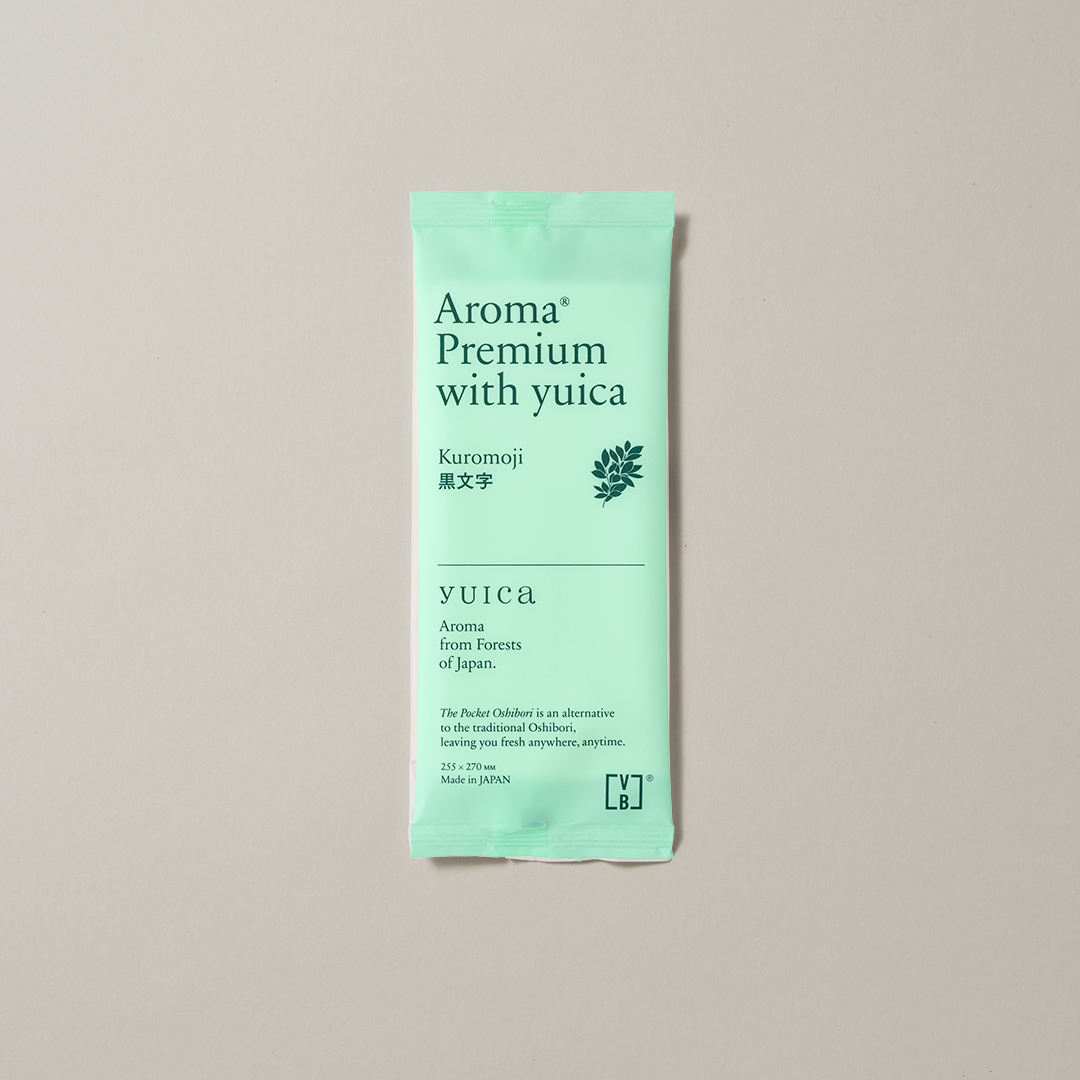 使い捨ておしぼりVB-COSME-AROMA Premium with yuica : クロモジ (300入)