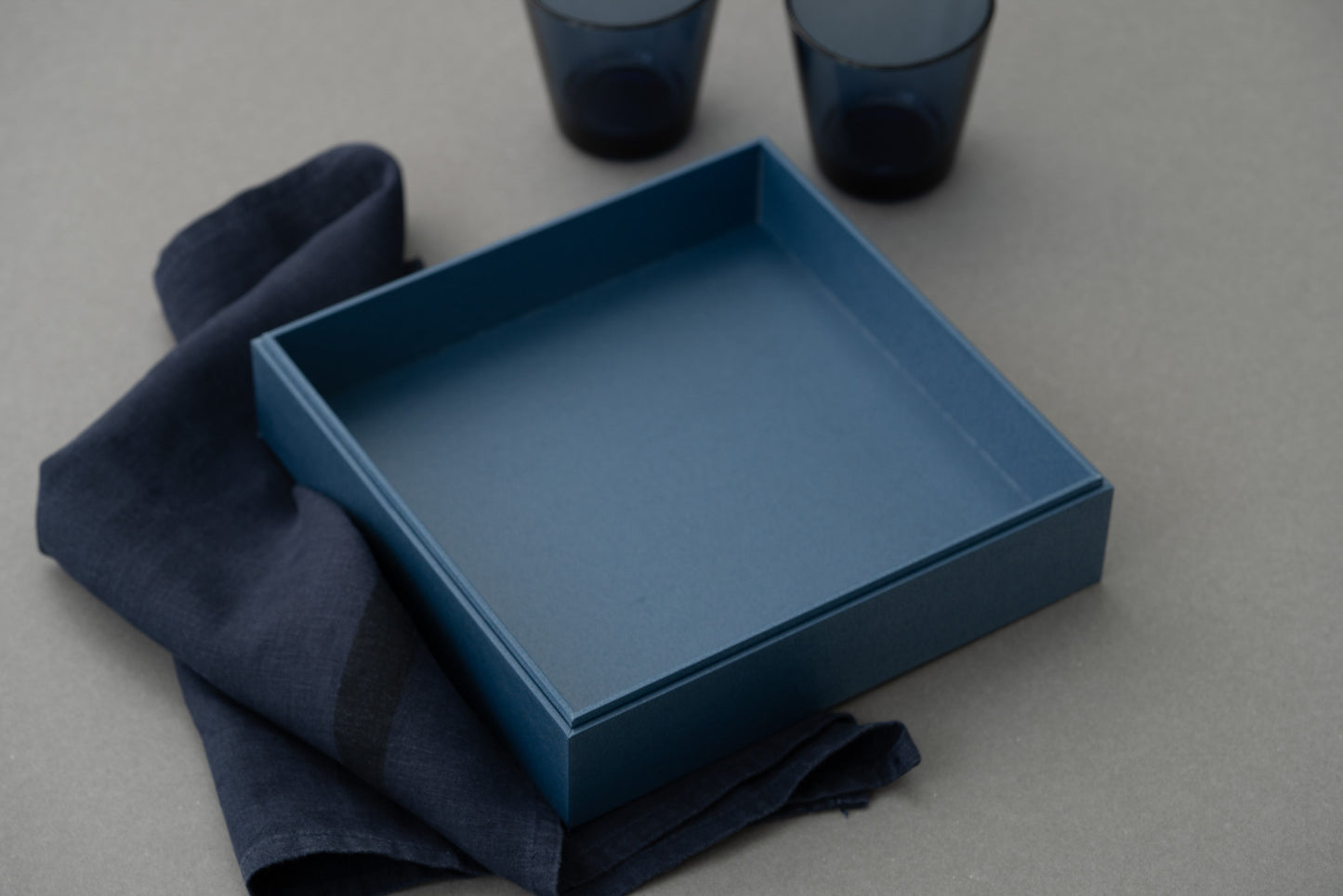 【サンプル 送料無料】UTSUWA 7寸 本体+フタ+仕切り1組セット 紙容器