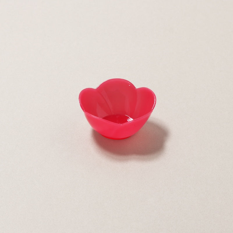 料理飾り 【珍味容器 梅】ホワイト KK-62 / 赤 KK-61 (200個)