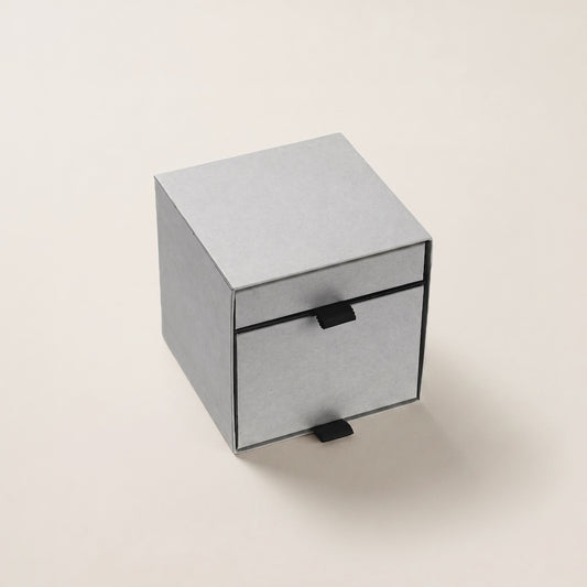 チョコレートギフトボックス 2 DRAWER BOX クールグレー・ウォームグレー (20個)