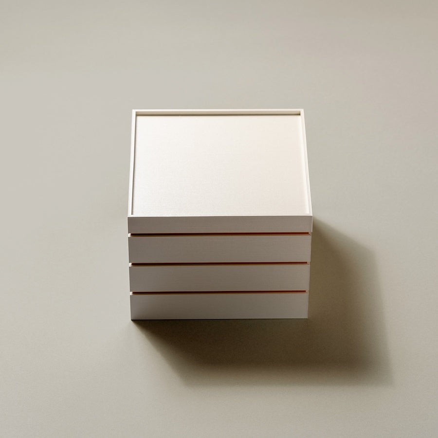 【サンプル 送料無料】UTSUWA 7寸 インロー見せ 本体+フタ+仕切り1組セット 紙重箱