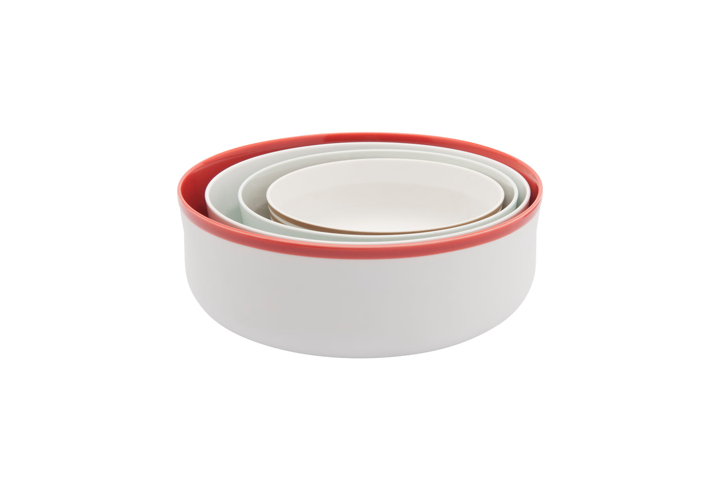1616/ arita japan S&B Bowl 120 Light Brown Pain White/140 Light Green/160 White Light Orange/180 Red White