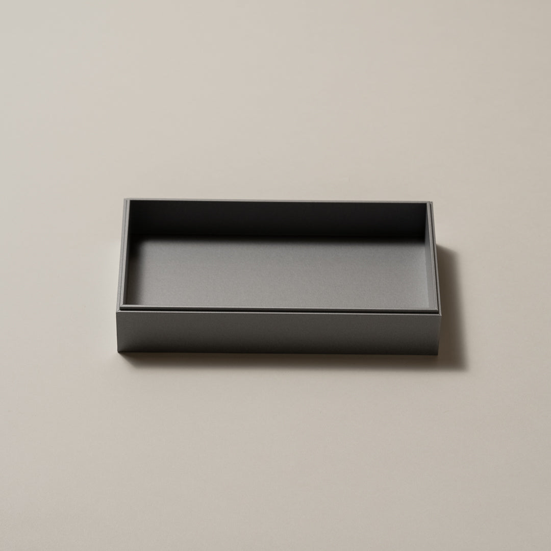 UTSUWA 長角小 本体 (20入) 紙容器 Dark gray