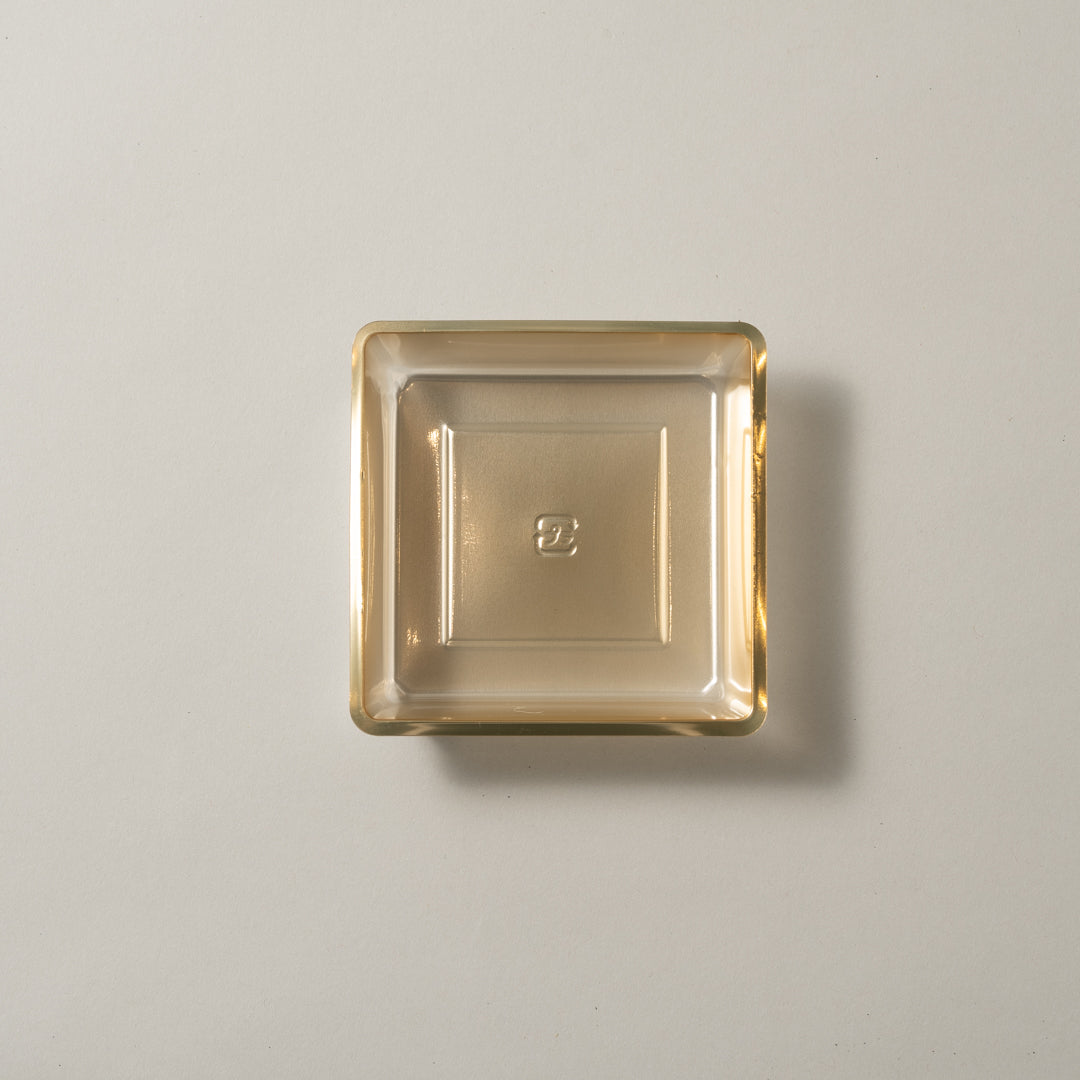 OJU BOX TRAY 98角皿 (500枚) ゴールド