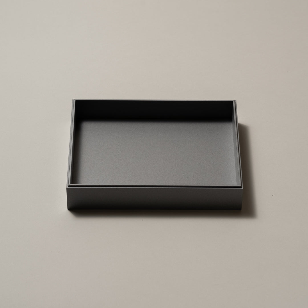 UTSUWA 長角大 本体 (40入) 紙容器 Dark gray