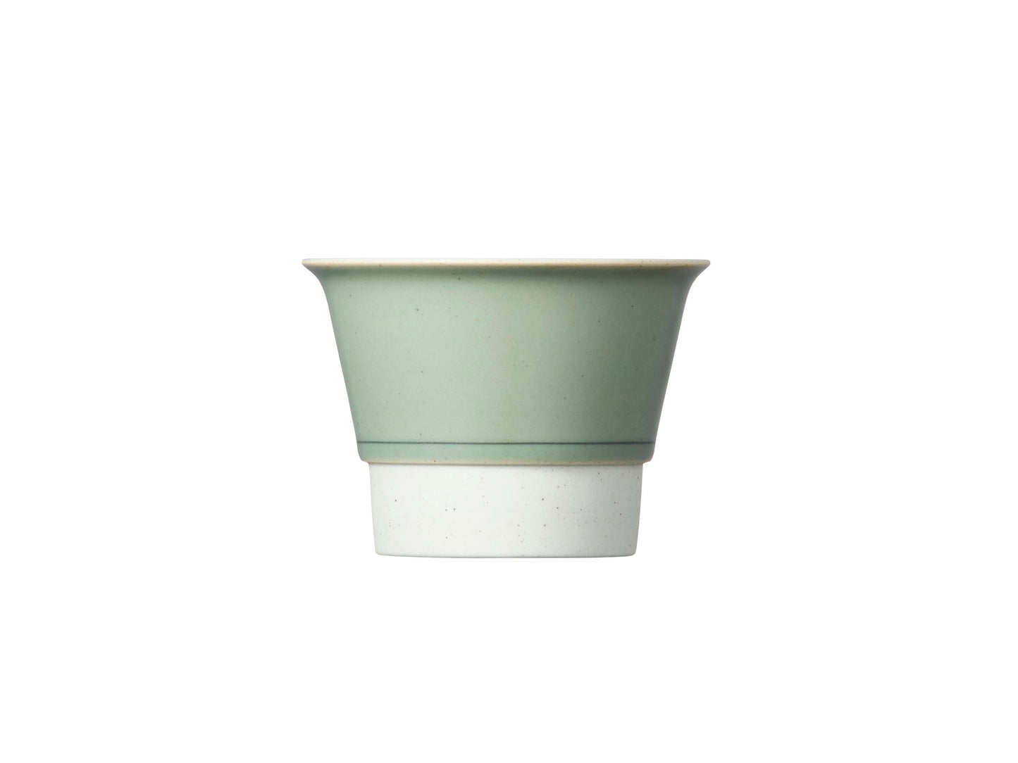 1616/ arita japan MANZ Hojicha Cup Celadon/Natural