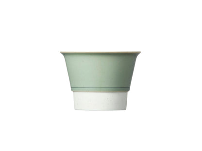 1616/ arita japan MANZ Hojicha Cup Celadon/Natural