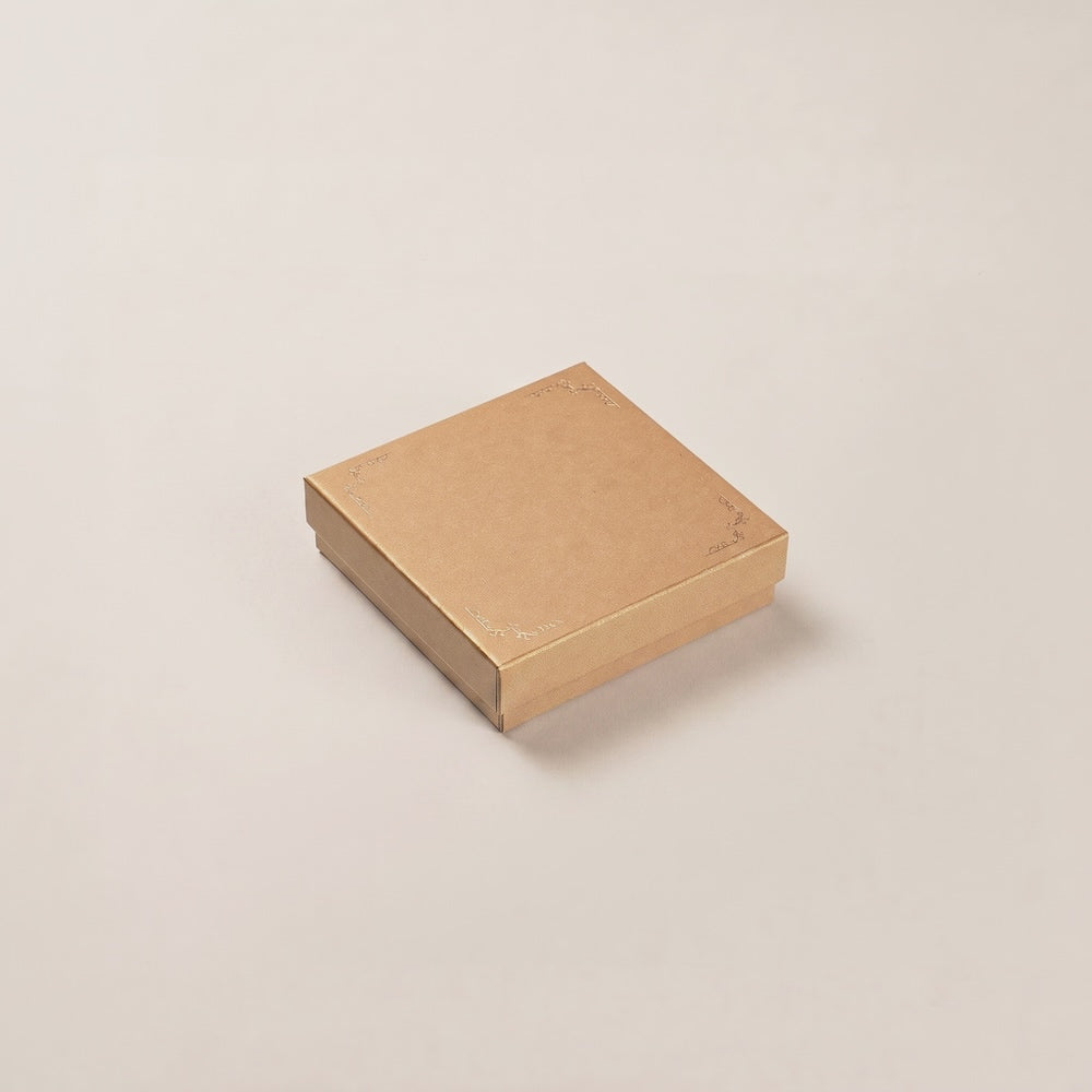チョコレートギフトボックス  1 PARTITION FEATHER S/M カッパー・モス・アンティーク  (20個)