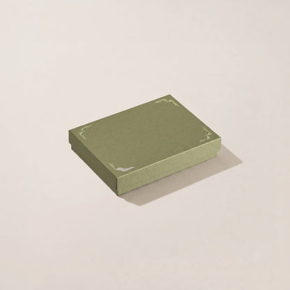 チョコレートギフトボックス  1 PARTITION FEATHER S/M カッパー・モス・アンティーク  (20個)