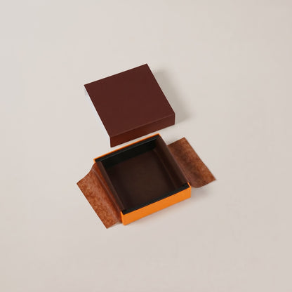 チョコレートギフトボックス  CHOCOLAT SLEEVE CASE S/M/アソート  オレンジ/こげ茶・こげ茶/オレンジ  (20個)