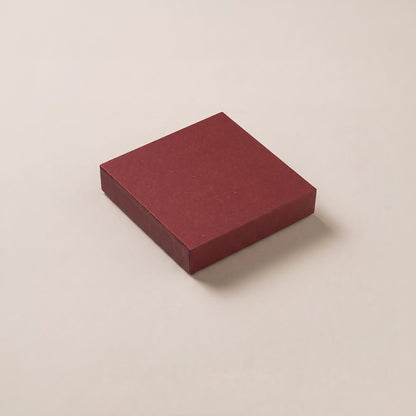 チョコレートギフトボックス  SQUARE BOX 3仕切/4仕切/6仕切  ボルドー･グレー (20個)