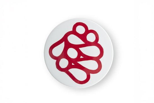 1616 / arita japan PC Edition Plate Red/Yellow/Green/Orange/Purple/Dark Blue