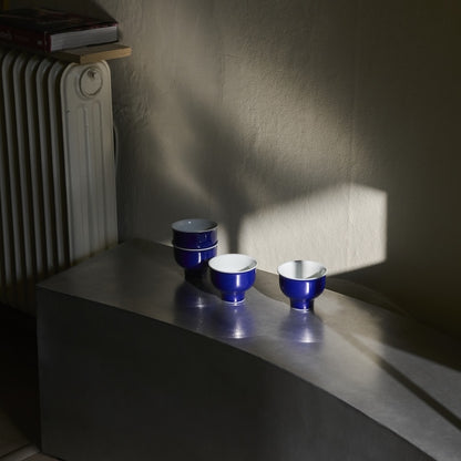 1616/ arita japan MANZ Tea Cup Brown/Blue/Natural