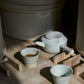 1616/ arita japan MANZ Hojicha Cup Celadon/Natural