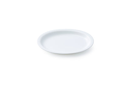 1616/ arita japan CMA Oval Flat 290/220/140 White