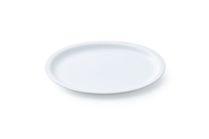 1616/ arita japan CMA Oval Flat 290/220/140 White