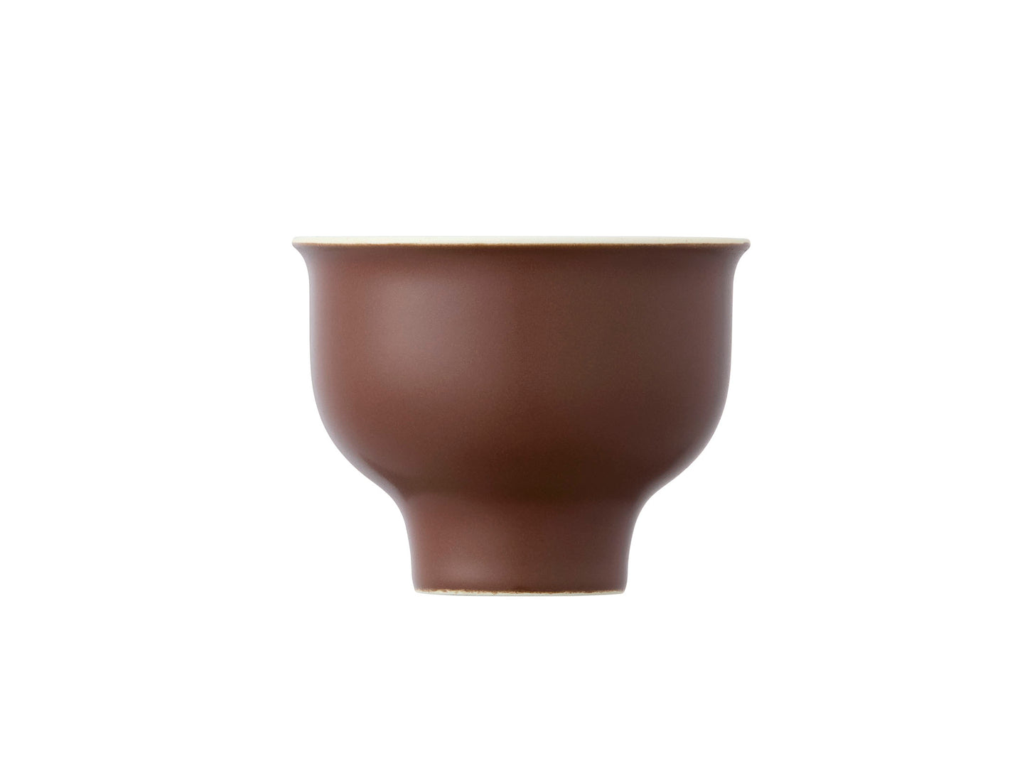 1616/ arita japan MANZ Tea Cup Brown/Blue/Natural