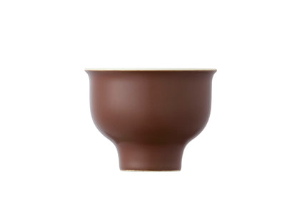 1616/ arita japan MANZ Tea Cup Brown/Blue/Natural