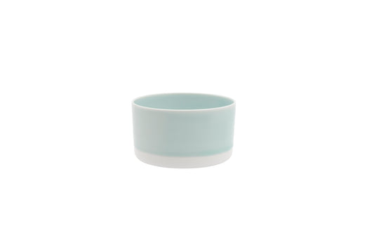 1616/ arita japan  S&B TeaCup Light Blue/Light Pink/White/Light Orange