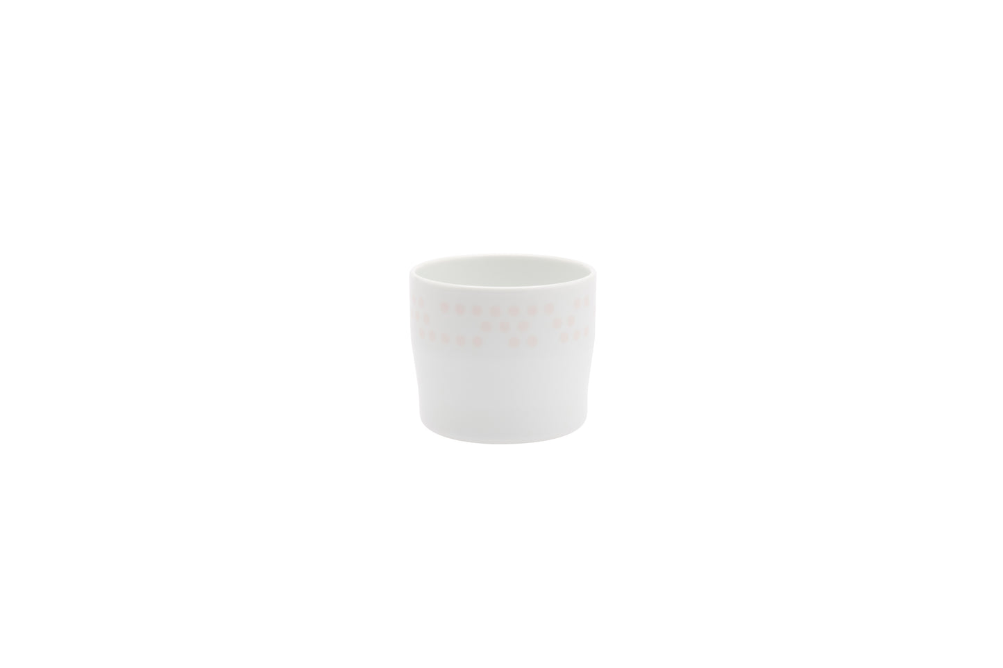 1616/ arita japan  S&B Espresso Cup Light Yellow/Light Blue/Light Pink Dots/White/Light Pink