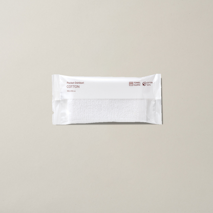 使い切り布おしぼり COTTON フラット(500入)