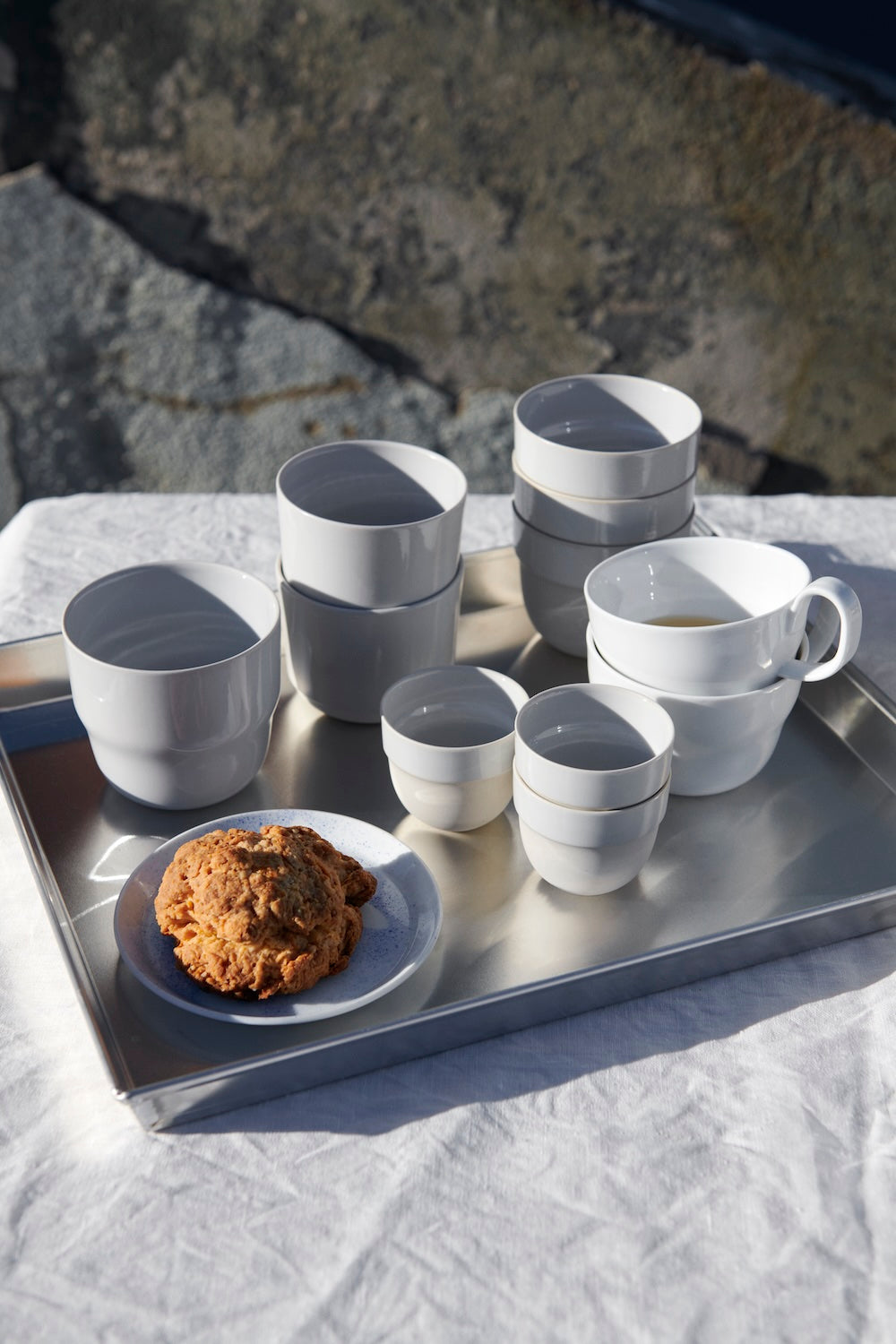 1616/ arita japan CMA Espresso Cup Earth Grey
