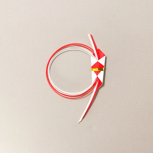 料理飾り 【箱飾り】H-No8 円赤  (100個)