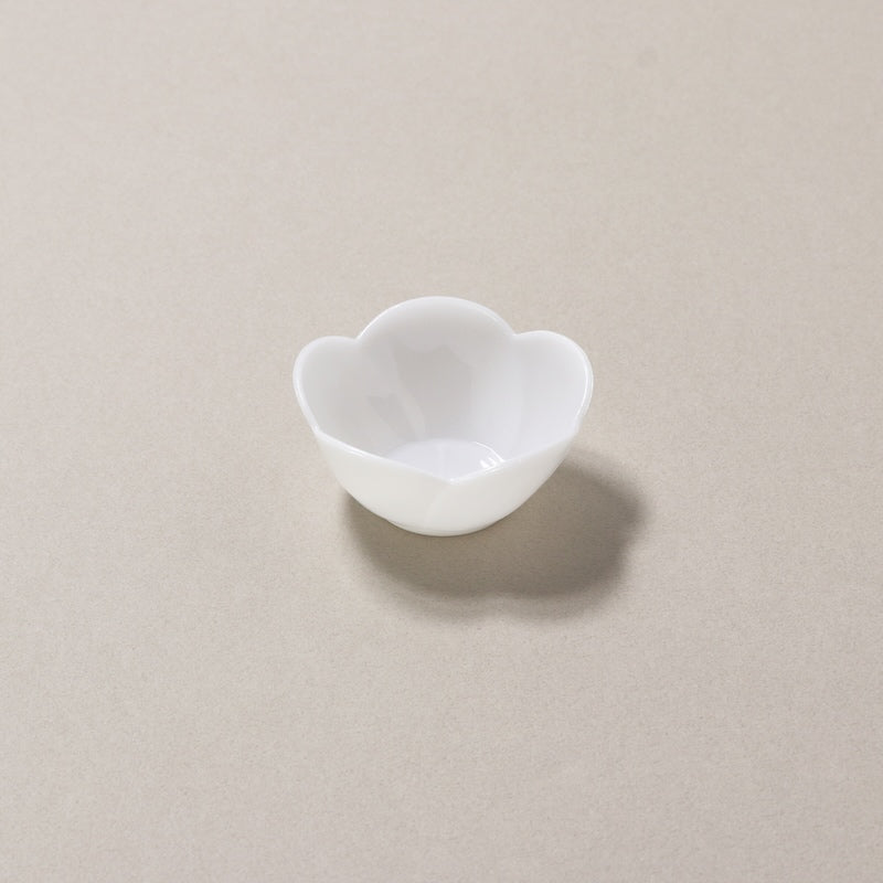 料理飾り 【珍味容器 梅】ホワイト KK-62 / 赤 KK-61  (200個)