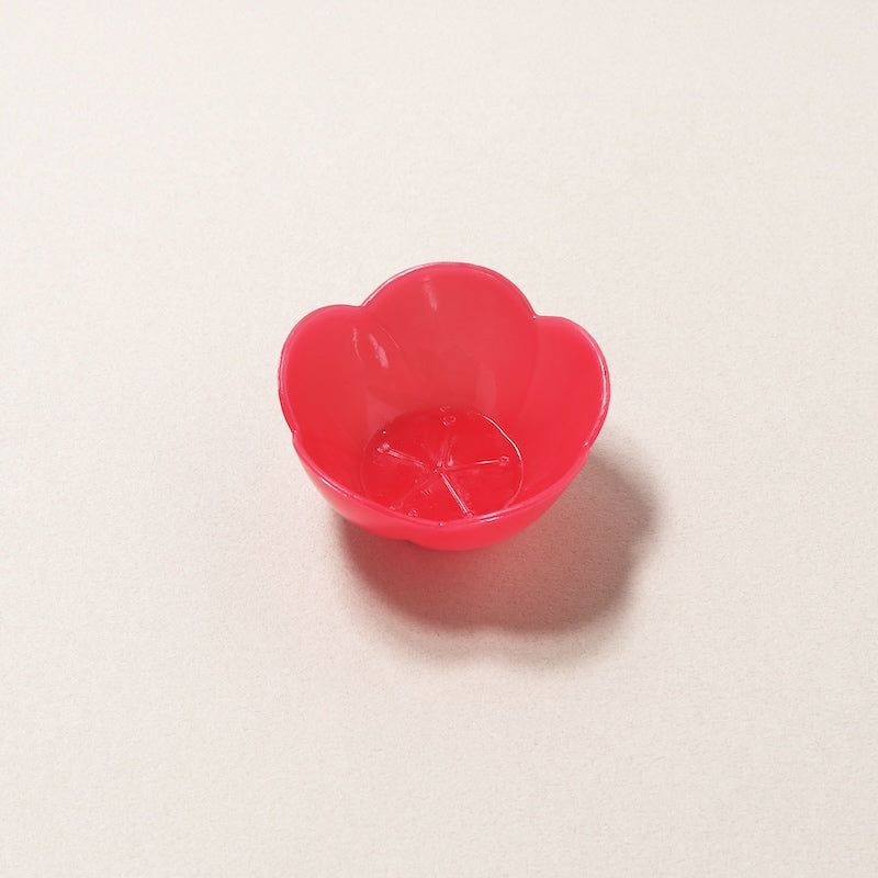 料理飾り 【珍味容器 梅】ホワイト KK-62 / 赤 KK-61  (200個)
