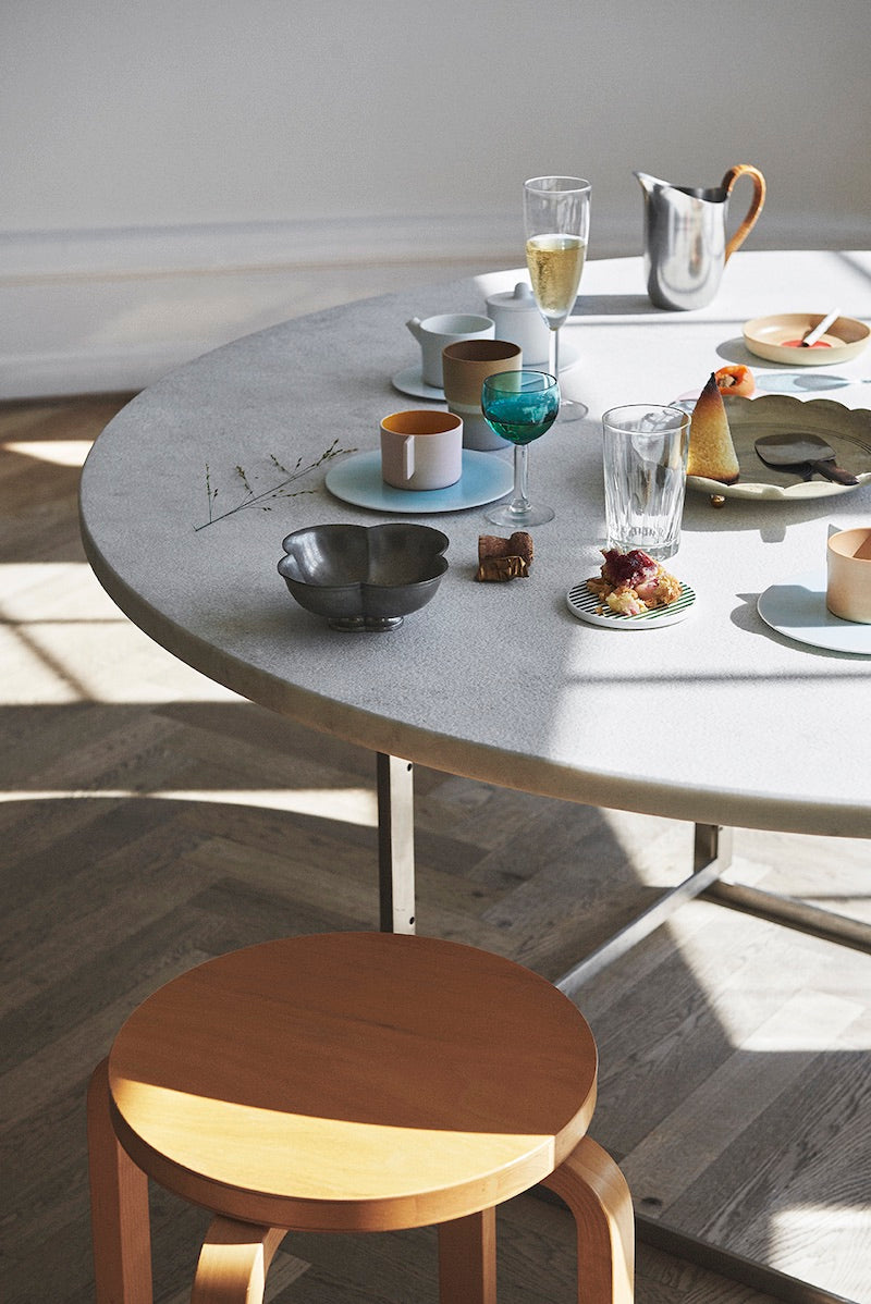 1616/ arita japan S&B Deep Plate 80 Gold/130 Light Brown Red/170 Light Pink/220 Pain White Light Green/280 Blue