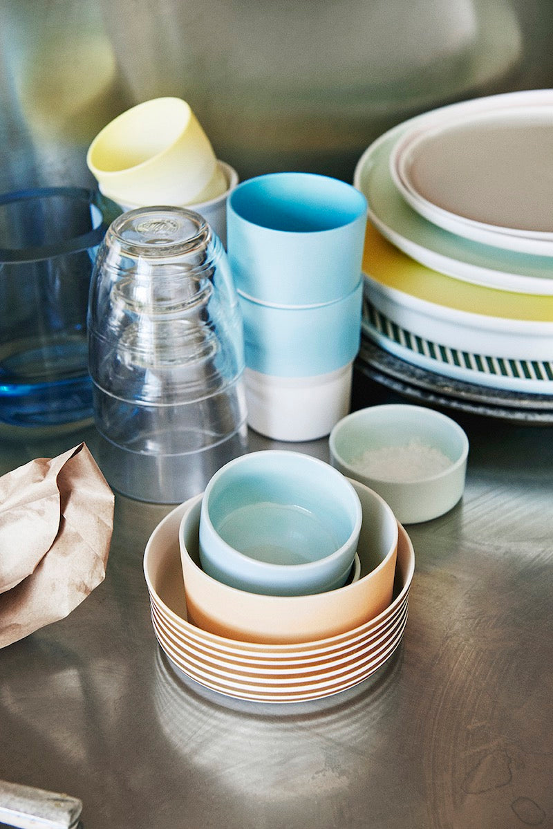 1616/ arita japan S&B Bowl 120 Light Brown Pain White/140 Light Green/160 White Light Orange/180 Red White