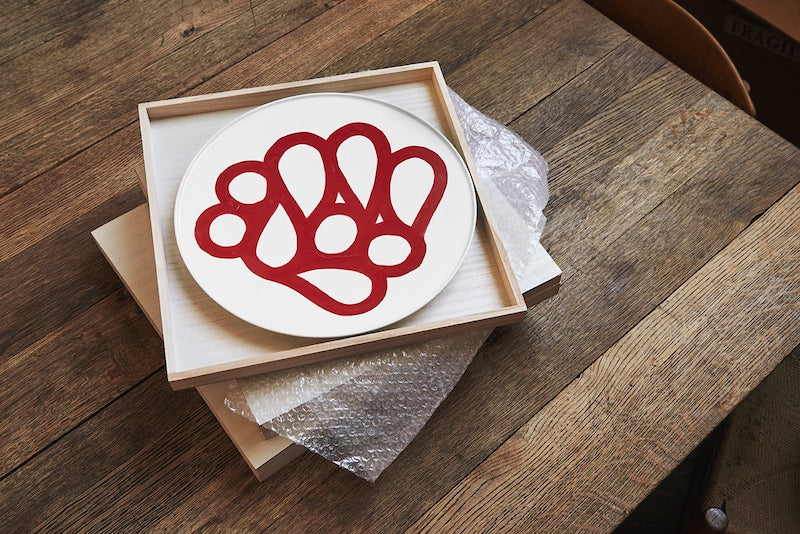 1616 / arita japan PC Edition Plate Red/Yellow/Green/Orange/Purple/Dark Blue