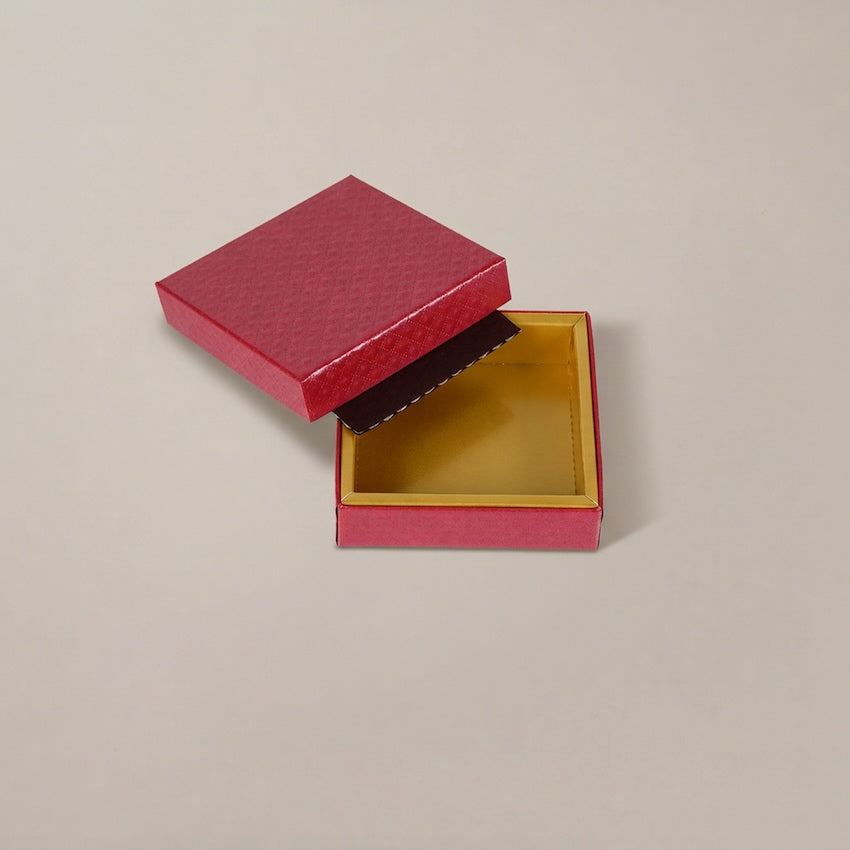 チョコレートギフトボックス  CHOCOLAT CASE S/M/L/アソート  赤・茶  (20個)