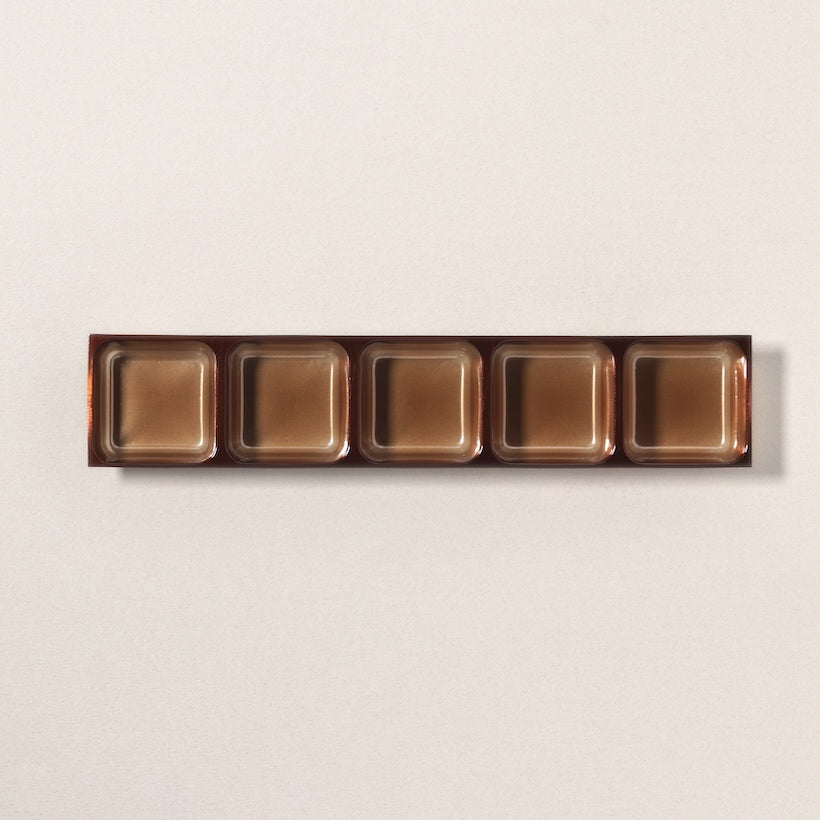 ジュエルトレー　CHOCOLATE 5ヶ用 ｜ ケーキトレー [チョコレート用]　 (100枚)