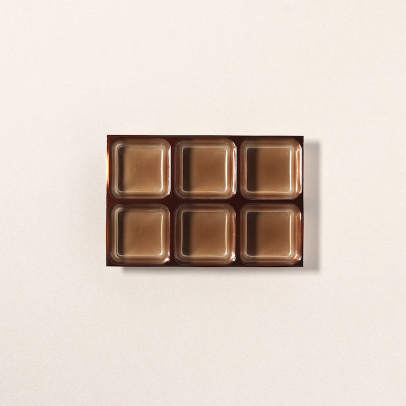 ジュエルトレー　CHOCOLATE 6ヶ用 ｜ ケーキトレー [チョコレート用]　 (100枚)
