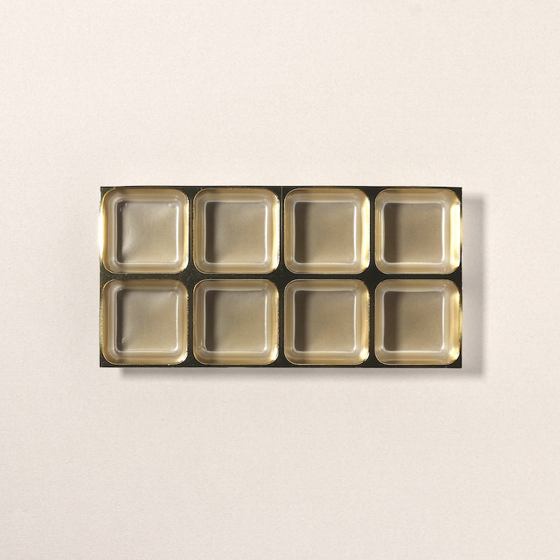 ジュエルトレー　CHOCOLATE 8ヶ用 ｜ ケーキトレー [チョコレート用]　 (100枚)