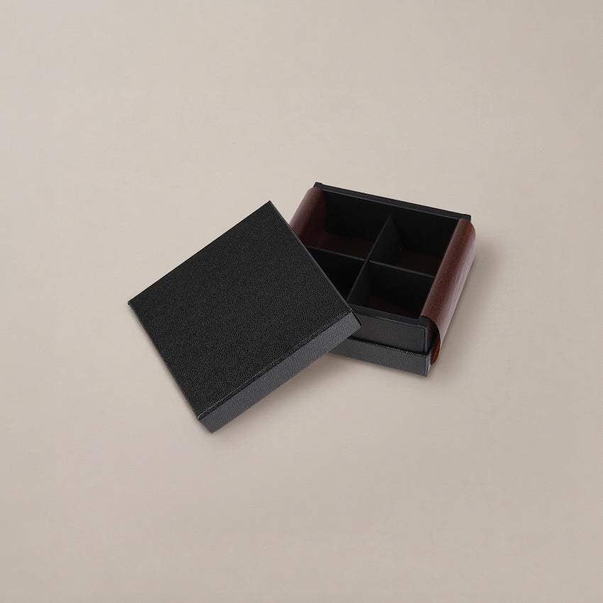 チョコレートギフトボックス  COMBI A CASE 1ヶ用/2仕切/3仕切/4仕切/5仕切/6仕切/9仕切/10仕切/12仕切/15仕切/20仕切 ブラック・ワインレッド (20個)
