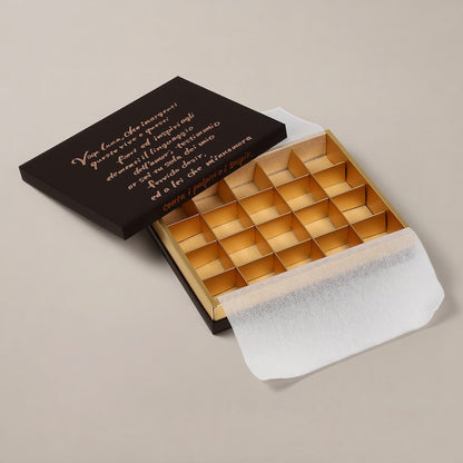 チョコレートギフトボックス  COMBI A CASE 4仕切/6仕切/9仕切/15仕切/20仕切 赤・こげ茶  (20個)