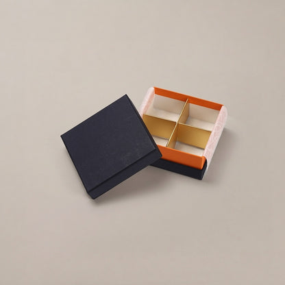 チョコレートギフトボックス  COMBI A CASE 4仕切/6仕切/8仕切 ネイビー/ピンク・ネイビー/オレンジ・ネイビー/グリーン  (20個)