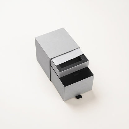 チョコレートギフトボックス  2 DRAWER BOX  クールグレー・ウォームグレー  (20個)