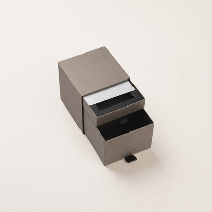 チョコレートギフトボックス  2 DRAWER BOX  クールグレー・ウォームグレー  (20個)
