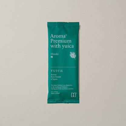 使い捨ておしぼりVB-COSME-AROMA Premium with yuica : ヒノキ (300入)