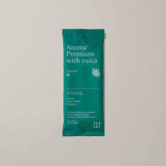 使い捨ておしぼりVB-COSME-AROMA Premium with yuica : ヒノキ (300入)