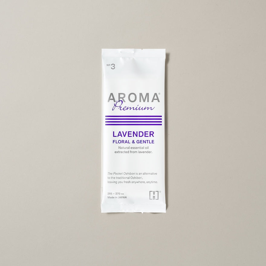使い捨ておしぼりVB-COSME-AROMA Premium:ラベンダー (600入)