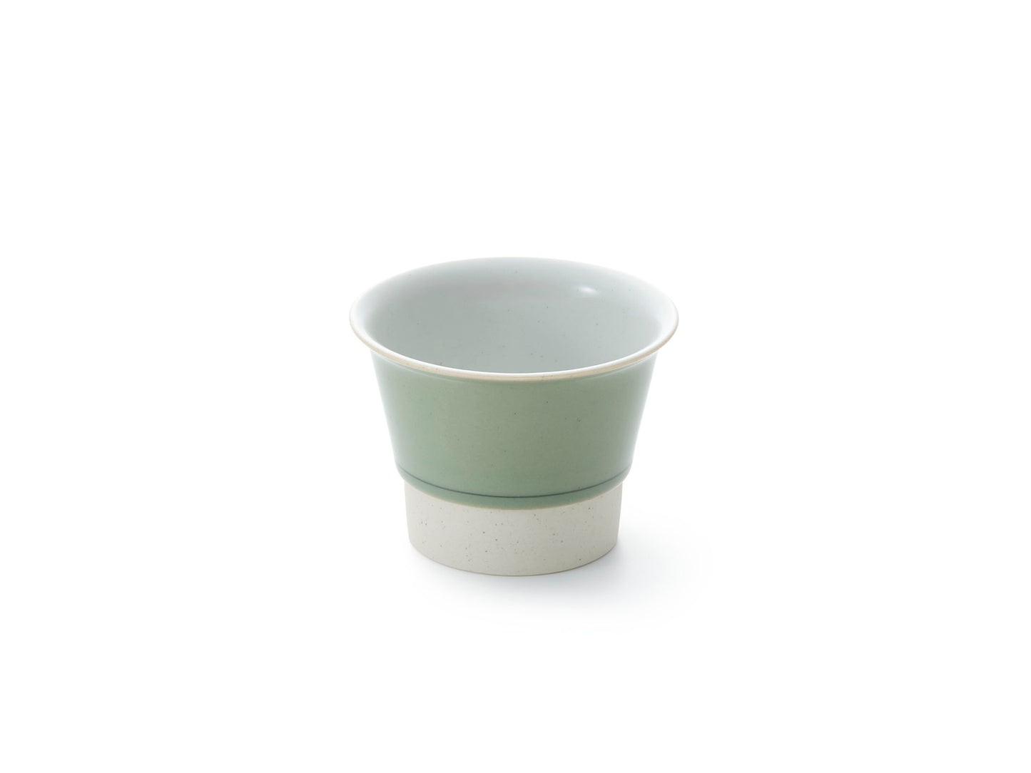 1616/ arita japan MANZ Hojicha Cup Celadon/Natural