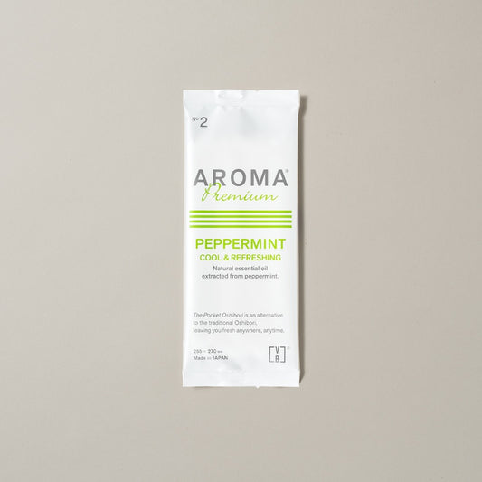 使い捨ておしぼりVB-COSME-AROMA Premium: ペパーミント (600入)