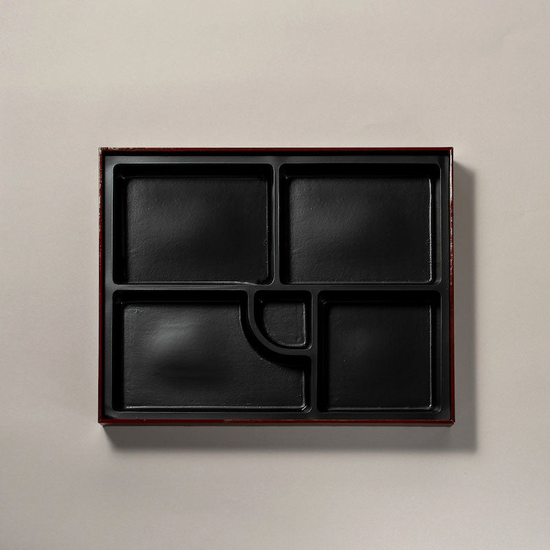 松花堂 9寸 5仕切り (40入) 紙容器