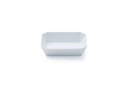 1616 / arita japan TY Square Bowl White 255 / 220 / 184 / 150