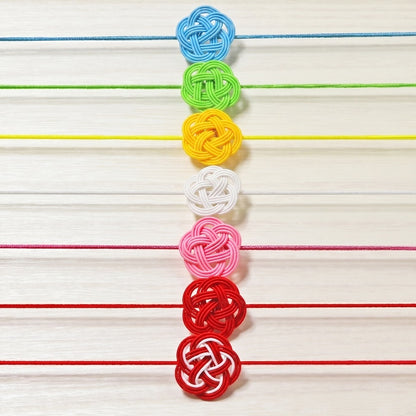 【受注生産】 飾り水引 【梅水引】 細ゴム 1重掛結び 折径約15㎝  (100本入)
