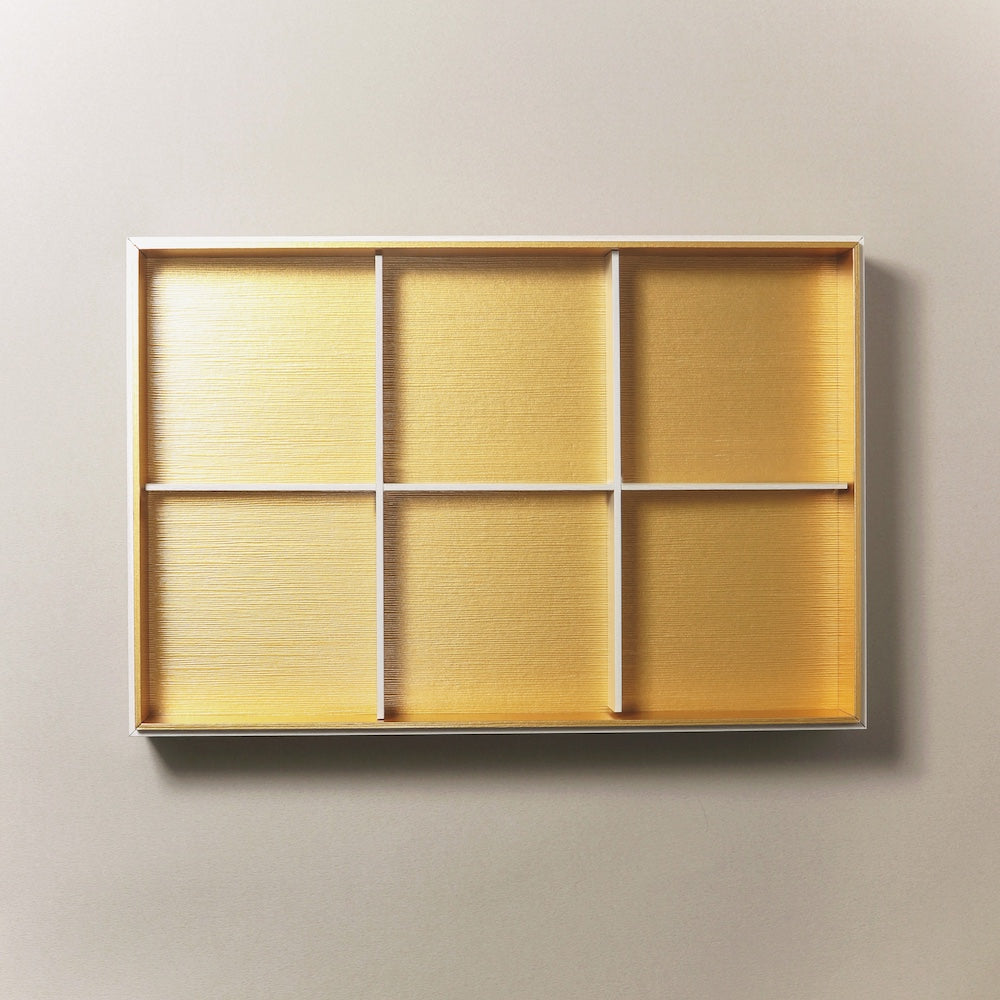 UTSUWA　長方形　6仕切付　(40入)　紙容器　本体　¥584.1/個